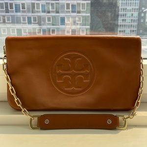Tory Burch Tan Reva Clutch